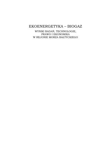 EKOENERGETYKA – BIOGAZ