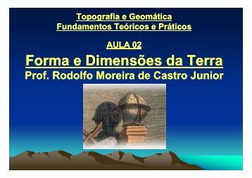 Forma e DimensÃµes da Terra - LaboratÃ³rio de Topografia e ...