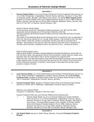 Heinrich Adolph Riedel Ancestor Report (PDF file) - News From Nan