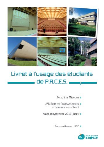 Livret à l’usage des étudiants de P.A.C.E.S