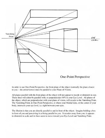 One-Point Perspective