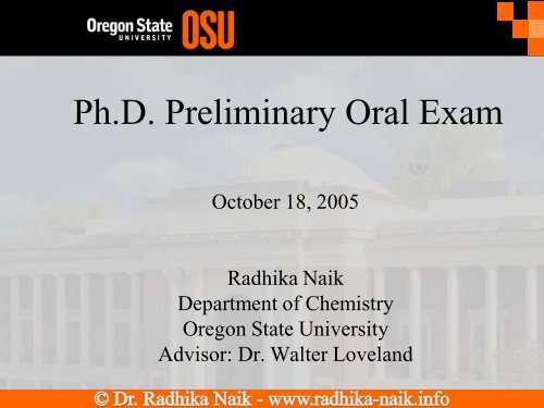 phd oral examination