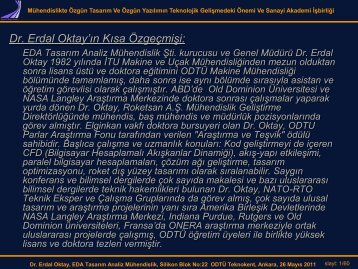 Dr Erdal Oktay’ın Kısa Özgeçmişi