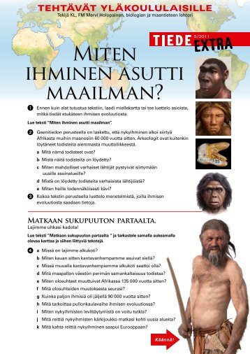 Miten ihminen asutti maailman?