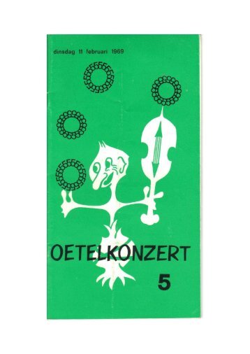 5e Oetelkonzèrt 1969