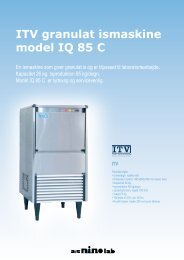 ITV granulat ismaskine model IQ 85 C