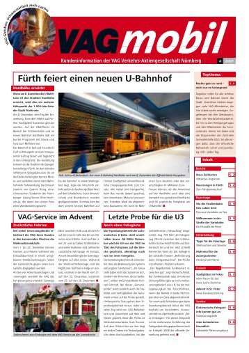 Fürth feiert einen neuen U-Bahnhof - VAG