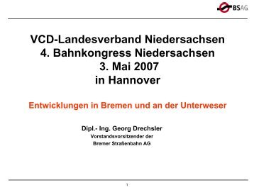 Ing. Georg Drechsler -  VCD