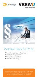 Flyer Website-Check - VBEW