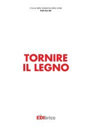 TORNIRE IL LEGNO