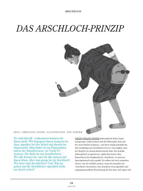 DAS ARSCHLOCH-PRINZIP