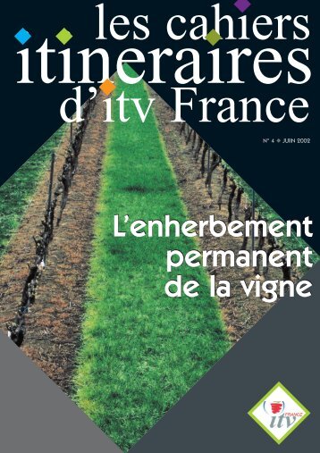 L'enherbement - Institut Francais de la Vigne et du Vin