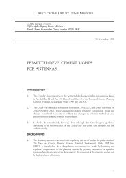 PERMITTED DEVELOPMENT RIGHTS FOR ANTENNAS