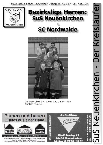 SuS Neuenkirchen - Der Kreisläufer - SuS 09 Neuenkirchen e.V.