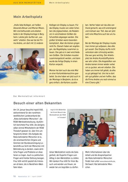 download pdf - Lebenshilfe Rhein Sieg für Menschen mit geistiger ...