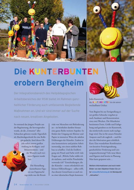 Newsletter - Lebenshilfe Rhein Sieg für Menschen mit geistiger ...