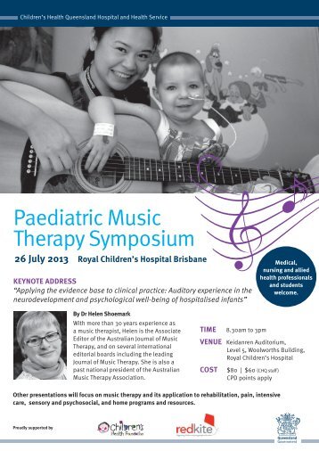 Paediatric Music Therapy Symposium