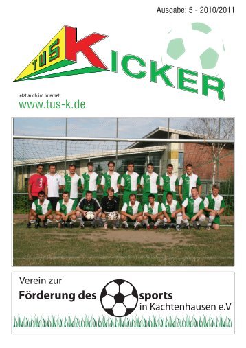 TuS Kachtenhausen Kicker November 2010