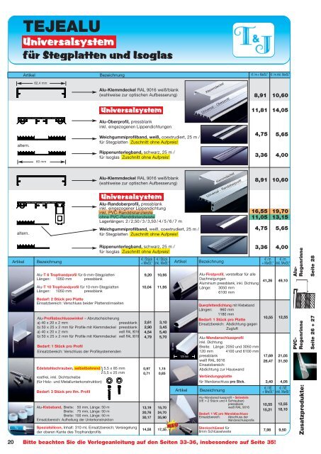 Qualitäts Stegplatten Qualitäts Stegplatten - tuj.de