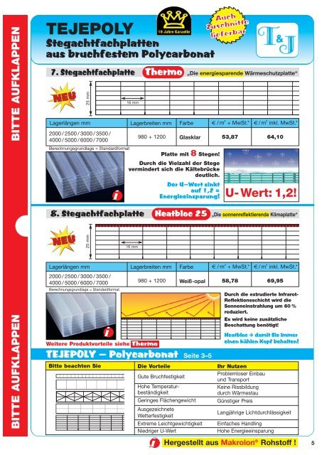 Qualitäts Stegplatten Qualitäts Stegplatten - tuj.de