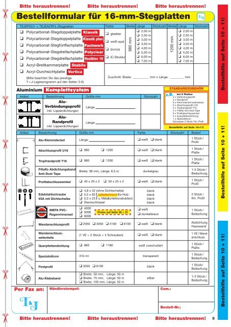 Qualitäts Stegplatten Qualitäts Stegplatten - tuj.de