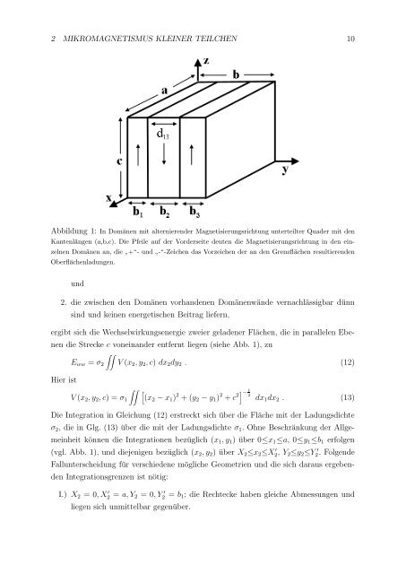 Untersuchung mikromagnetischer Strukturen in dünnen Schichten