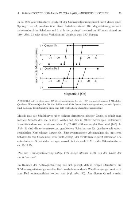 Untersuchung mikromagnetischer Strukturen in dünnen Schichten