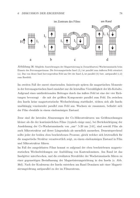 Untersuchung mikromagnetischer Strukturen in dünnen Schichten