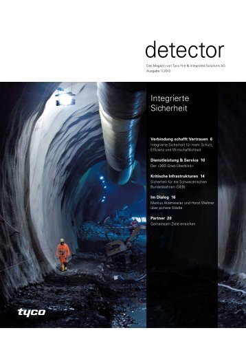 Detector 01.2012 - Tyco Fire & Integrated Solutions AG