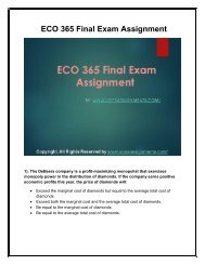 ECO 365 Final Exam (August  2015) - Assignment.pdf