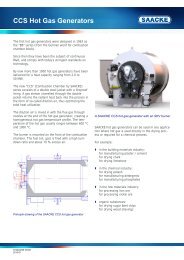 CCS Hot Gas Generators - Saacke