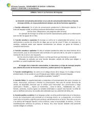 Tema 4. Las funciones del lenguaje - BitÃ¡cora del Departamento de ...