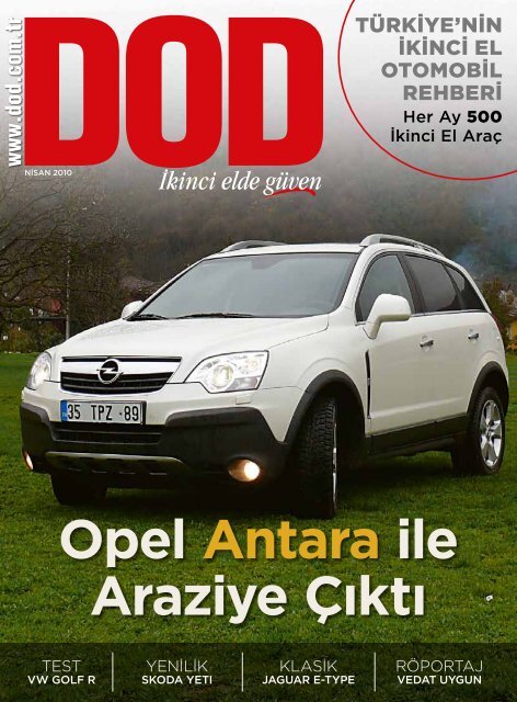 opel antara ile araziye cikti