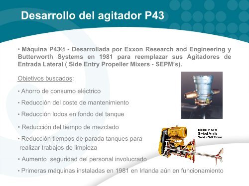 RESUMEN EJECUTIVO Agitador a Chorro – P43