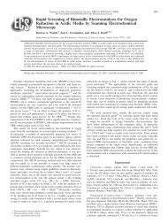 Rapid Screening of Bimetallic Electrocatalysts for ... - Allen J. Bard