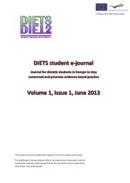 DIETS student e‐journal Volume 1 Issue 1 June 2013