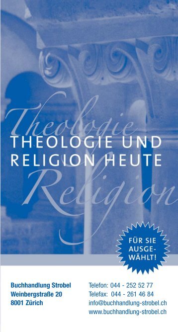 Theologie und Religion Heute