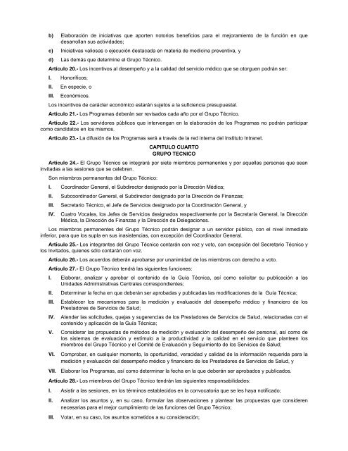 Reglamento para la MediciÃ³n y EvaluaciÃ³n del DesempeÃ±o MÃ©dico ...
