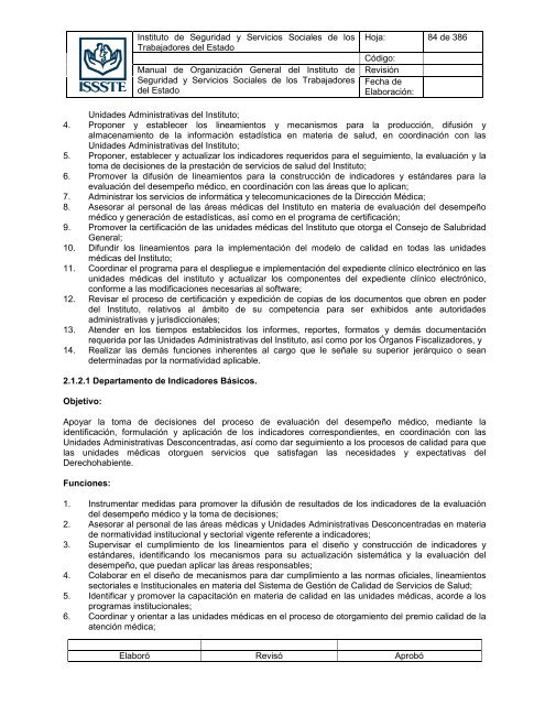 Manual de OrganizaciÃ³n General del Instituto de Seguridad y ...