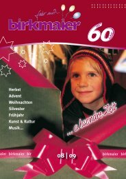 Adventsfahrten - Birkmaier Reisen