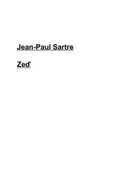 Jean-Paul Sartre Zeï
