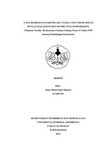 SEKAR DHATU INDRI H.pdf - Fakultas Hukum - Unsoed