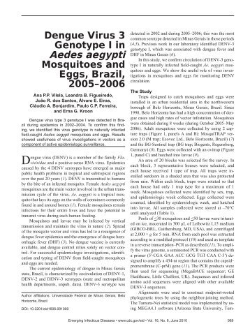 Aedes aegypti - Ecovec