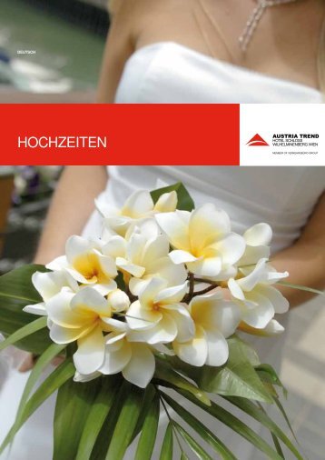 Hochzeitsmappe - Austria Trend Hotels & Resorts