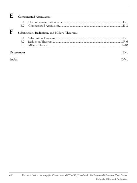 Electronic Devices and Amplifier Circuits