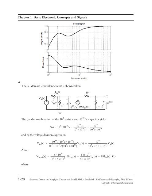 Electronic Devices and Amplifier Circuits