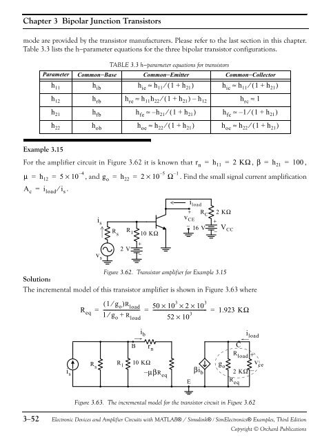 Electronic Devices and Amplifier Circuits