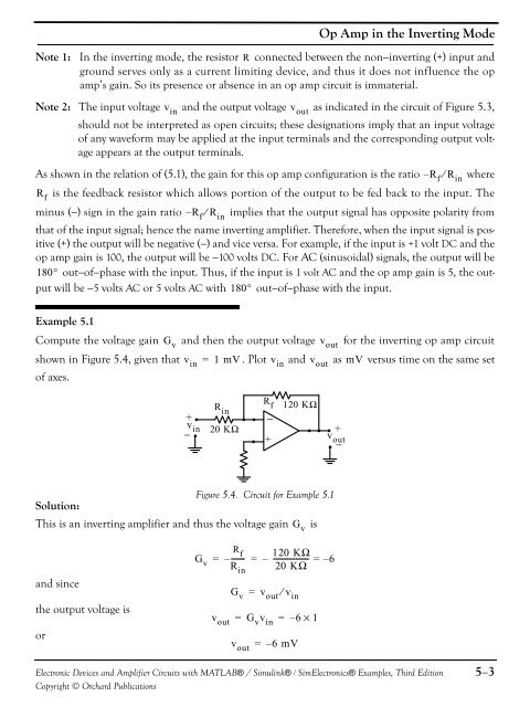 Electronic Devices and Amplifier Circuits