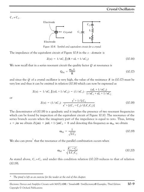 Electronic Devices and Amplifier Circuits