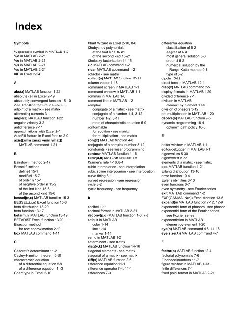 Numerical Analysis